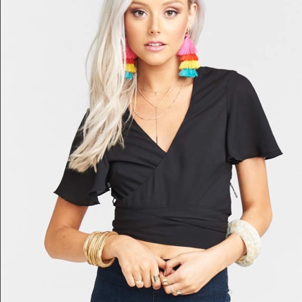 SMYM Wilson Tie Top NWOT